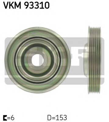 SKF VKM 93310 Ремінний шків, колінчастий