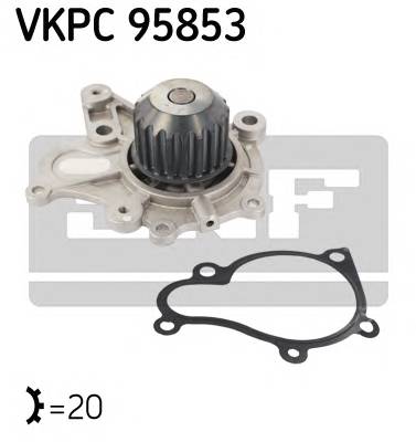 SKF VKPC 95853 Водяний насос
