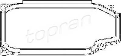 TOPRAN 108 754 Прокладка, масляного піддону