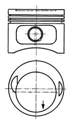 KOLBENSCHMIDT 93968620 Поршень