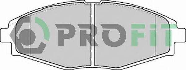 PROFIT 5000-1337 Колодки гальмівні дискові
