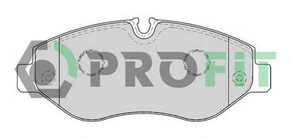 PROFIT 5000-1778 Колодки гальмівні дискові