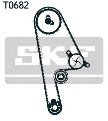 SKF VKMC 93005-2 Водяний насос +