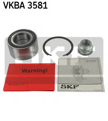 SKF VKBA 3581 Комплект підшипника маточини