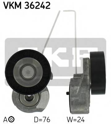 SKF VKM 36242 Натяжний ролик, полікліновий