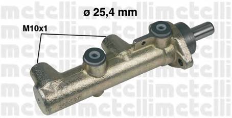 METELLI 05-0236 Главный тормозной цилиндр