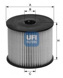 UFI 26.003.00 Топливный фильтр