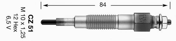 NGK 3209 Свеча накаливания