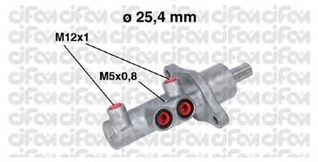 CIFAM 202-543 Главный тормозной цилиндр