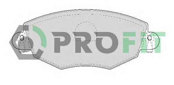 PROFIT 5000-1425 Колодки гальмівні дискові