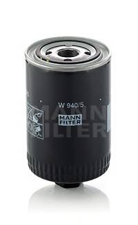 MANN-FILTER W 940/5 Масляний фільтр; Гідрофільтр,