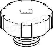 TOPRAN 206 670 Кришка, резервуар охолоджувальної