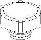 TOPRAN 300 927 Кришка, резервуар охолоджувальної