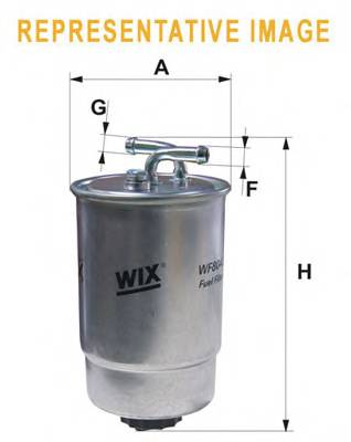 WIX FILTERS WF8043 Топливный фильтр