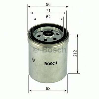BOSCH F 026 402 035 Топливный фильтр