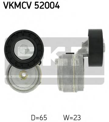 SKF VKMCV 52004 Натяжной ролик, поликлиновой