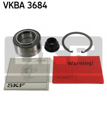 SKF VKBA 3684 Комплект підшипника маточини