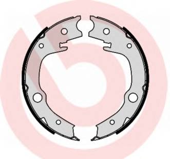 BREMBO S 83 551 Комплект гальмівних колодок,