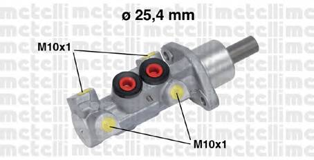 METELLI 05-0604 Головний гальмівний циліндр