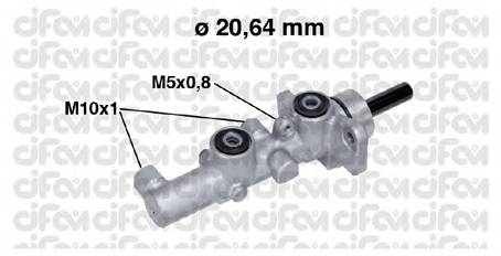 CIFAM 202-734 Главный тормозной цилиндр