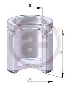 AUTOFREN SEINSA D02570 Поршень, корпус скобы