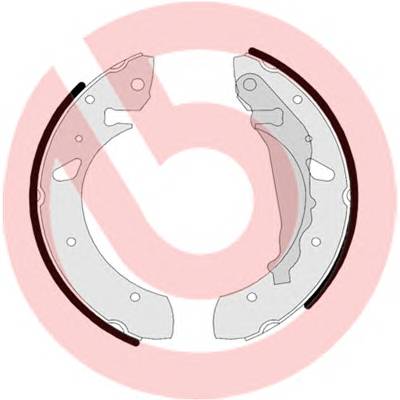 BREMBO S 83 507 Комплект гальмівних колодок