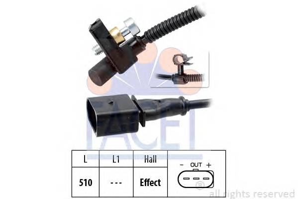 FACET 9.0446 Датчик импульсов; Датчик