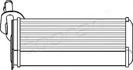 TOPRAN 108 614 Теплообмінник, опалення салону