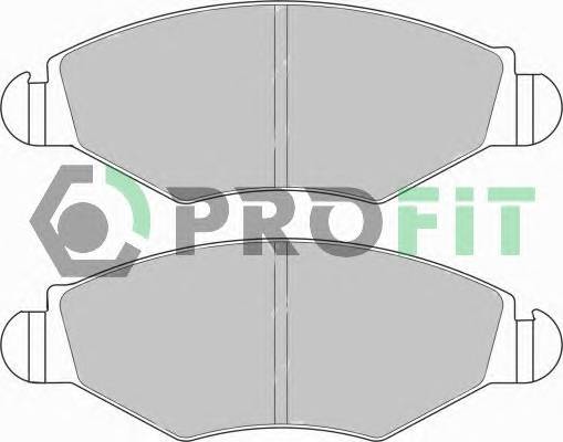 PROFIT 5000-1378 Колодки гальмівні дискові