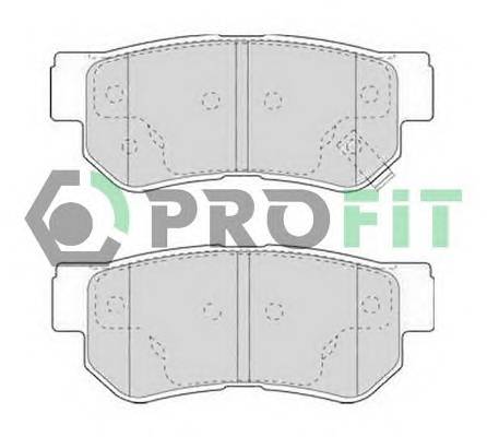 PROFIT 5000-1606 Колодки гальмівні дискові