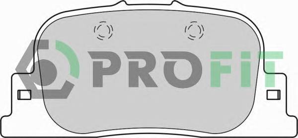 PROFIT 5000-1686 Колодки гальмівні дискові