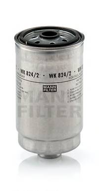 MANN-FILTER WK 824/2 Топливный фильтр