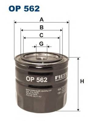 FILTRON OP562 Масляний фільтр