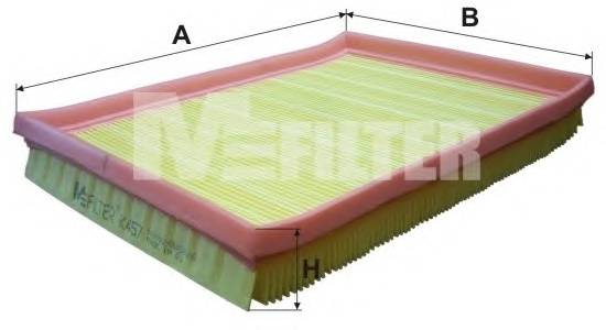 MFILTER K457 Фільтр салону