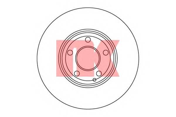NK 203386 Тормозной диск