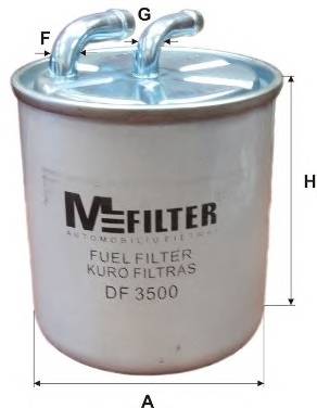 MFILTER DF3500 Паливний фільтр