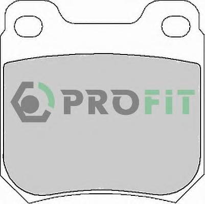PROFIT 5000-1117 Колодки гальмівні дискові