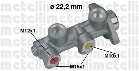 METELLI 05-0189 Главный тормозной цилиндр