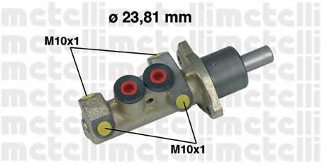 METELLI 05-0253 Главный тормозной цилиндр