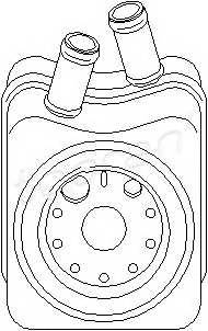 TOPRAN 109 778 масляный радиатор, двигательное