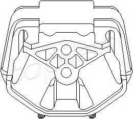 TOPRAN 201 352 Подвеска, двигатель