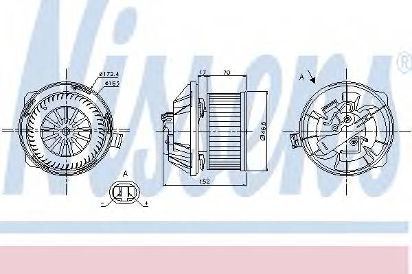 NISSENS 87065 DMUCHAWA C5 00-