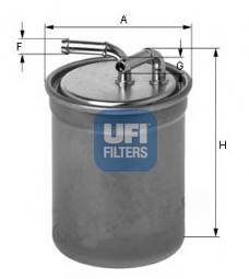 UFI 24.437.00 Топливный фильтр
