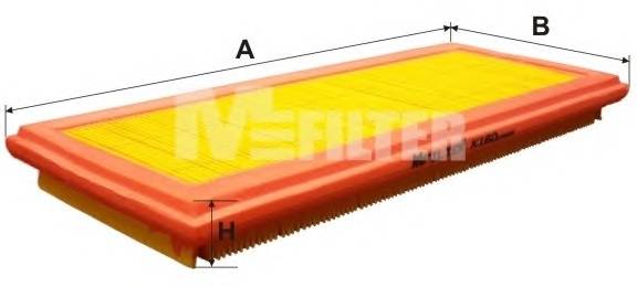 MFILTER K160 Фільтр салону