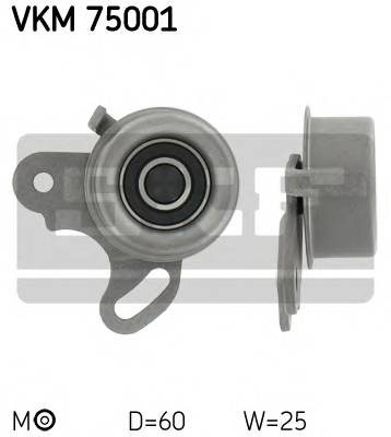 SKF VKM 75001 Натяжний ролик, ремінь