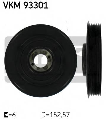 SKF VKM 93301 Ремінний шків, колінчастий