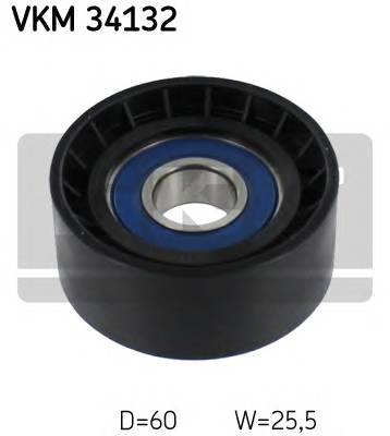 SKF VKM34132 Направляющий ролик рем.micro-V