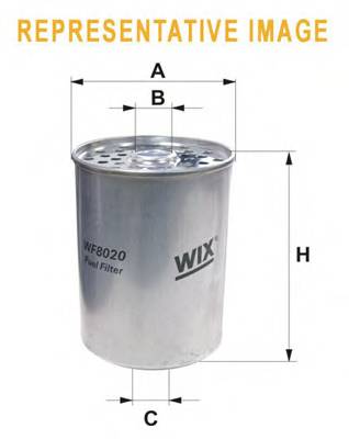 WIX FILTERS WF8018 Топливный фильтр