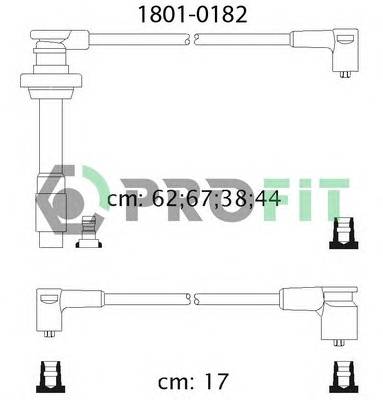 PROFIT 1801-0182 Високовольтні кабелі
