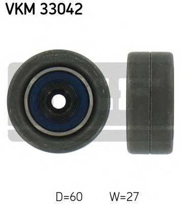 SKF VKM 33042 Натяжний ролик, полікліновий